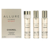 CHANEL-ALLURE HOMME SPORT edt spray refil 3 x 20 ml-DrShampoo - Perfumaria e Cosmética